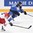 PARIS, FRANCE - MAY 8: Finland's Sebastian Aho #20 skates up the ice with Czech Republic's Radim Simek #45 following behind during preliminary round action at the 2017 IIHF Ice Hockey World Championship. (Photo by Matt Zambonin/HHOF-IIHF Images)